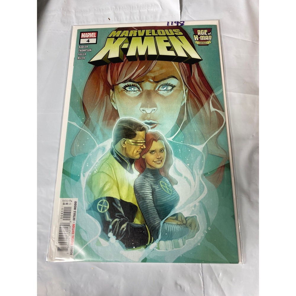 Marvel Marvelous X-Men 4 Age of X-Man Phil Noto Cover Marvel Comics 2019